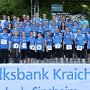 Walldorf. Volksbank 1050 Jahre Jubilaeum Firmenlauf im Waldstadion. 10.05.2017 - Helmut Pfeifer.